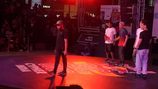 Red bull BC one cypher INDIA 2018  Lilou-Lil zoo-hong 10 -Ronnie- Neguin