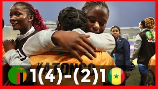 ZAMBIA VS SENEGAL(1)(4)-(2)(1)-WOMEN'S AFCON-GOALS&HIGHLIGHTS