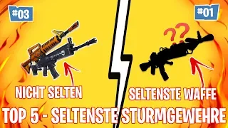 TOP 5 - SELTENSTE STURMGEWEHRE in FORTNITE RDW !!! 😱 KRASSE WAFFEN!? 😂 - Fortnite Rette die Welt