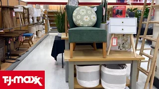 TJ MAXX SHOP WITH ME FURNITURE CHAIRS COFFEE TABLES CABINETS HOME DECOR SHOPPING STORE WALK THROUGH