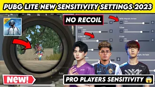 [2023] New Sensitivity Settings For Pubg Mobile Lite | Pubg Mobile Lite Best Sensitivity Settings