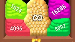 Merge The Jelly 2048 vs merge watermelon fruit 2048 Gameplay new update part #1