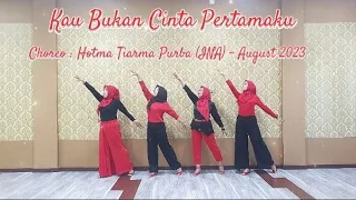 Kau Bukan Cinta Pertamaku - Line Dance || Choreo : Hotma Tiarma Purba (INA)