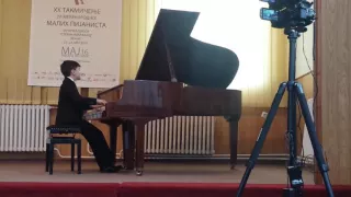 Bela Bartok - Six romanian folk dances -10 years old Angel Yalachkov