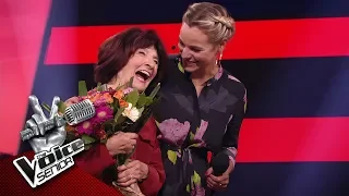 EMOTIONEEL! Lea Couzin alias 'Merlina' krijgt bloemen | The Voice Senior | VTM