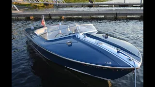 Chris Craft Commander Super Sport prop test (15x21 )