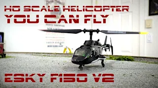 Micro R/C Airwolf Helicopter (Esky F150 V2)