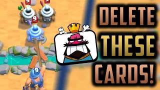 RANKING The Top 5 Most TOXIC Cards in Clash Royale... // SUPERCELL NEEDS TO REMOVE THESE CARDS!