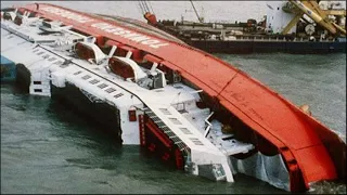 Shipwrecked car-passenger ferry "Bulletin of Free Enterprise".