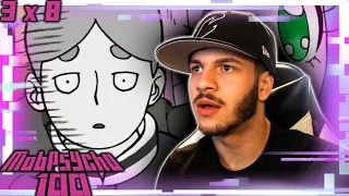 WEIRDEST ENDING EVER?!? Mob Psycho 100 3x8 "Transmission 2 ~Encountering the Unknown~" REACTION!!!