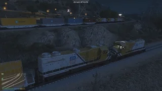 GTA 5 | Trains on two tracks #1 | 1080p 60 Fps | MaddoxxGaming