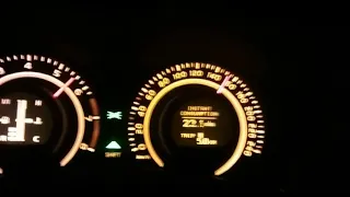 2007-2012 Toyota Auris 1.6 124 HP 0-160 km/h Acceleration