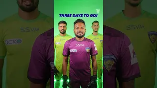 Our guardians🧤are ready! How about you? 😁3️⃣ days to go for our #ISL opener 🔜#AllInForChennaiyin