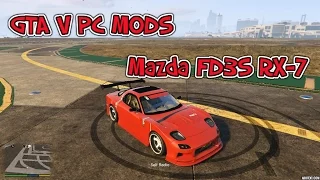 GTA V PC MODS Mazda FD3S RX-7 - Kazama Auto