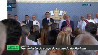 AGENDA DO PRESIDENTE: Solenidade de Passagem de Comando da Marinha