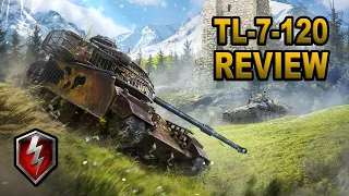 REVIEW OF THE TL-7-120 HEAVY TANK. HOW TO PLAY IT EFFECTIVELY?