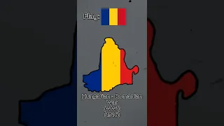 Evolution of Romania 🇷🇴 Part 7 #romania #map #history #viral #evolution #geography #flag #history