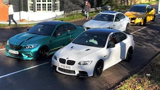 BMW’s Leaving a Car Meet, January 2022