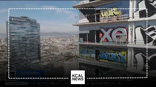 Graffiti at abandoned high-rises spotlights vandalism issues