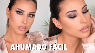 AHUMADO PERFECTO y FÁCIL Maquillaje de noche | Eva Davis