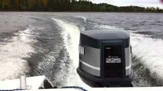 59 knots Yamaha 225 + Yamarin 600 HT