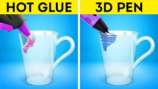 GLUE GUN vs 3D PEN || AMAZING CRAFTS FOR ANY OCCASION