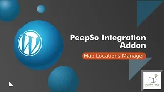 Map Locations Manager Peepso Integration Add-on | WordPress