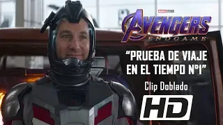 "Prueba de viaje en el tiempo N°1" - Clip Doblado (HD) | Avengers: Endgame (2019)