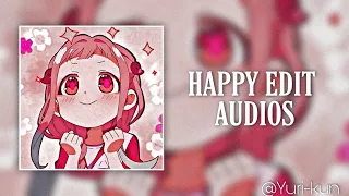 Happy/Cute edit audios that will make your day better! (≧◡≦) 💃🛐