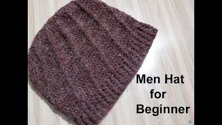 YouTube Men Hat video Tutorial/How to make easy video for men hat