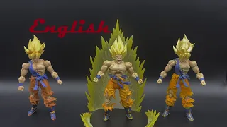 S.H. Figuarts Legendary Super Sayajin Son Goku, Awakening Goku, 15th Anniversary Goku comparison