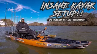 The BEST Kayak Setup I've Seen!! Detailed Walkthrough | Kayak Build 2021