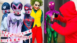 TEAM SPIDER-MAN NERF WAR IN REAL LIFE | Where Is SPIDER-GIRL ?? VENOM & WHITE HEROES - Fun Hulk