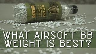 What Is The Best Airsoft BB Weight? | Airsoft Tips and Tricks | Airsoftmegastore.com