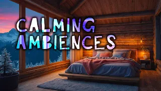 Can't Sleep? ❄️ Try This Snowy Ambience Music with Binaural Beats for Deep Sleep