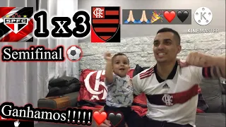 REACT SÃO PAULO 1 x 3 FLAMENGO ( MELHORES MOMENTOS ) COPA DO BRASIL SEMIFINAL ❤️🖤🙏🏻😍