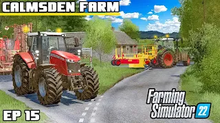 SPRING IS HERE! TELEHANDLER SWAP? | Calmsden Farm | Farming Simulator 22 - Episode 15