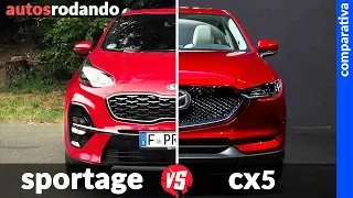 Comparativa KIA SPORTAGE vs MAZDA CX-5