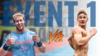 Brent Fikowski vs Pat Vellner Event 1 Side by Side // 2020 CrossFit Games