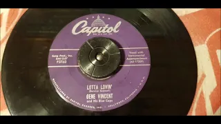 Gene Vincent - Lotta Lovin - 1957 Rock N Roll - Capitol F3763