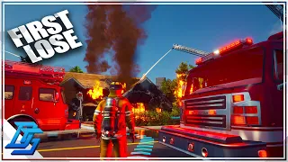 ONLY SECONDS TO LIVE, FIRST DEATH!  - Firefighting Simulator : The Squad Gameplay - Part 3