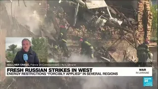 Live: Russian strikes target Ukraine energy infrastructure • FRANCE 24 English