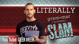 CM Punk's Grammar Slam - Literally vs. Figuratively