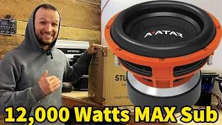 The Avatar STU takes some EXTREME Power | Full Subwoofer Review | Deaf Bonce