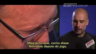 Guardiola sobre a seleção brasileira de 82