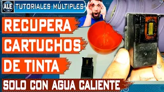 Como Recuperar Cartuchos De Tinta Secos - Como Reparar Cartucho De Impresora