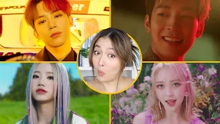 REACTING TO TRI.BE, PIXY, TO1, WONWOO X MINGYU FT LEEHI: CATCHING UP ON KPOP