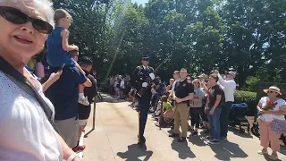 Changing of the Guard. Memorial day weekend. 2024