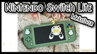 Nintendo Switch Lite Makeover in Matcha with #PlayVital | Video 2 of 2