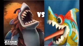 Wereshark vs Sharkeleon - Hungry Shark Evolution